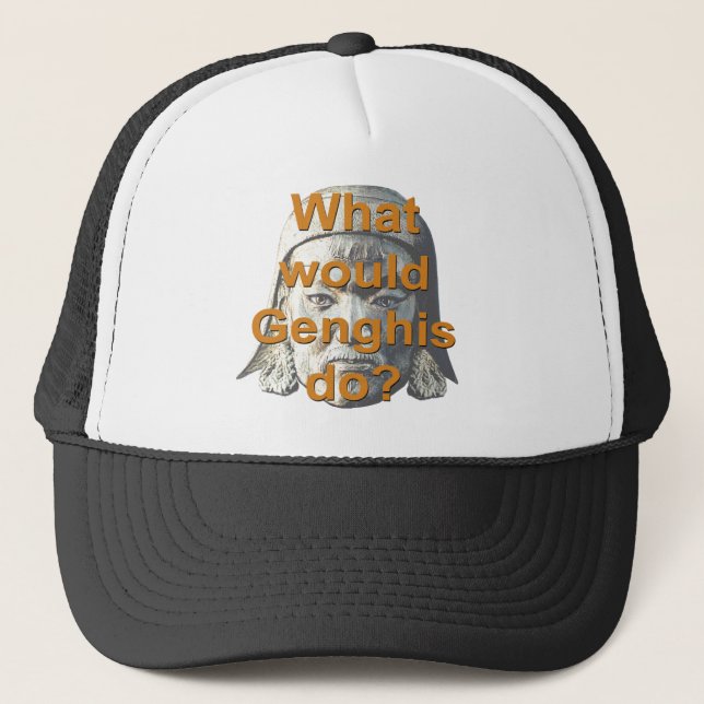 Casquette Que Genghis ferait-il ? (Devant)