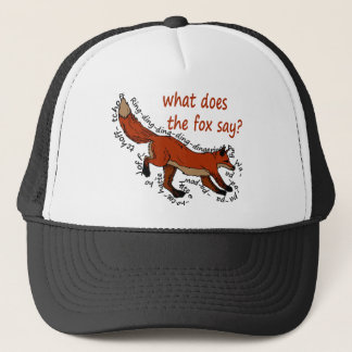 Casquette Que le renard fait-il disent-ils ?