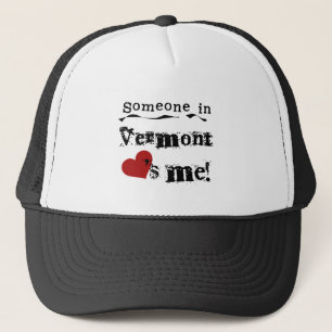 Casquette Quelqu'un au Vermont m'aime
