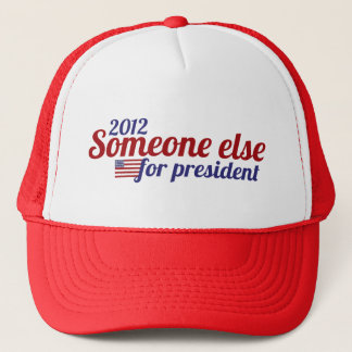 Casquette Quelqu'un d'autre pour le président 2012