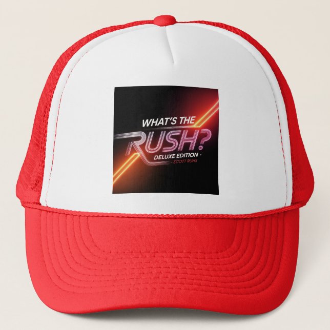 Casquette Qu'est-ce que la ruée ? Art de couverture Deluxe E (Devant)