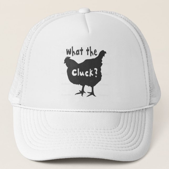Casquette Qu'est-ce que le Cluck? (Devant)
