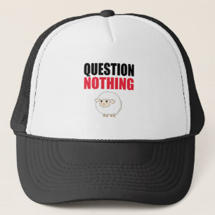 Casquette Question Aucun mouton