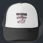 Casquette Questions Axolotl Retro 90s mignon Axolotl<br><div class="desc">T-shirt Axolotl drôle,  T-shirt Axolotl mignon,  Coucher de soleil Vintage avec Axolotl,  T-shirt Questions Axolotl</div>