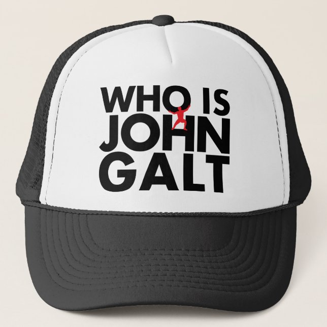Casquette Qui est John Galt (Devant)