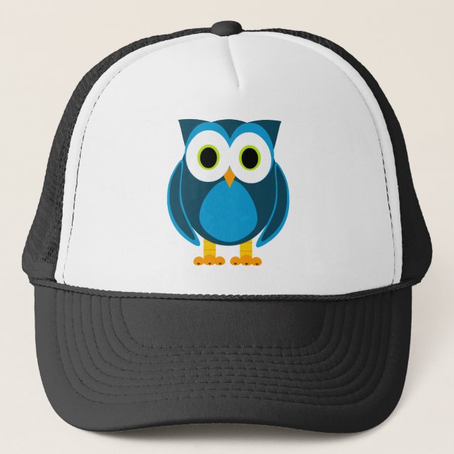 Casquette Qui ? M. Owl Cartoon (Devant)