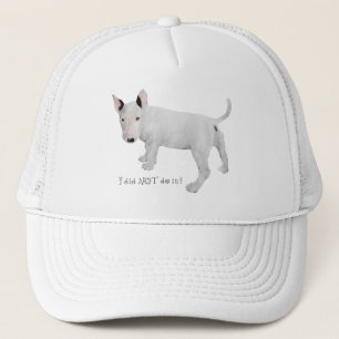Casquette Qui, moi ? chiot Bull Terrier