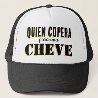Casquette quien copera para una cheve