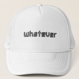 Casquette Quoi que