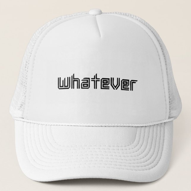 Casquette Quoi que (Devant)
