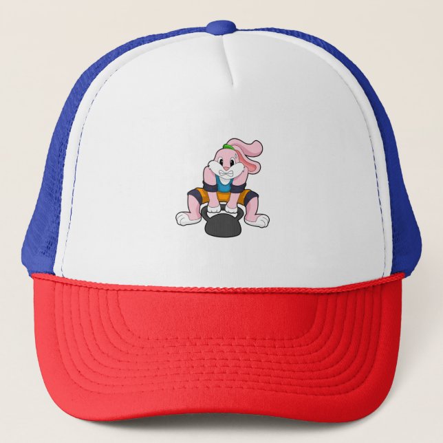 Casquette Rabbit en forme avec Dumbbell.PNG (Devant)