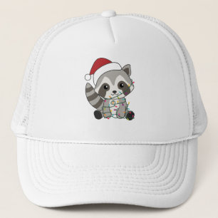 Casquette Raccoon Noël Neige hiver Raccoon