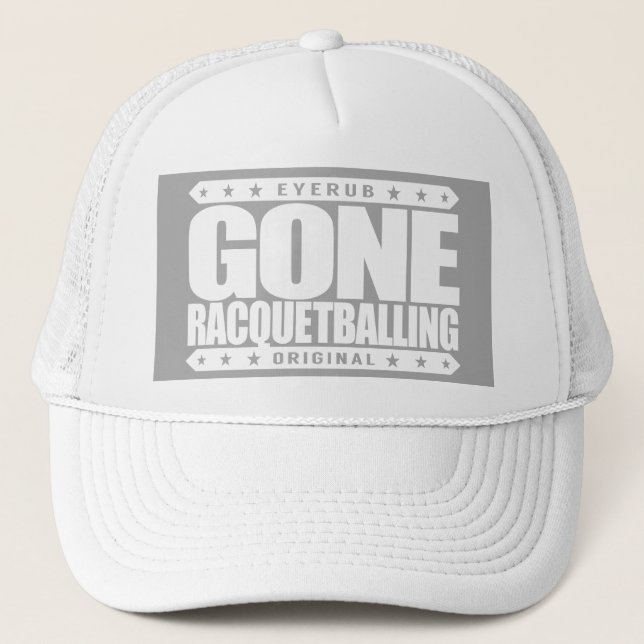 Casquette RACQUETBALLING ALLÉS - Champion invaincu de (Devant)