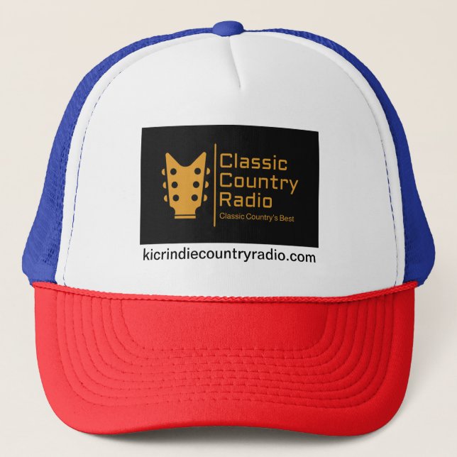 Casquette radio de pays classique (Devant)