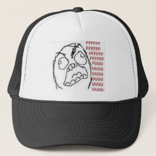 Casquette Rage de FU comique