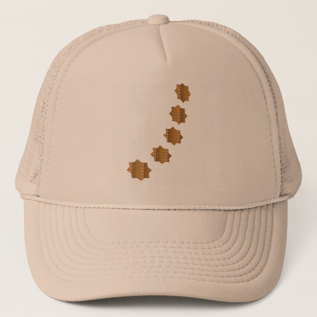 Casquette raie Deco de 5stars FIVEstars sur le GIF À BAS (Devant)