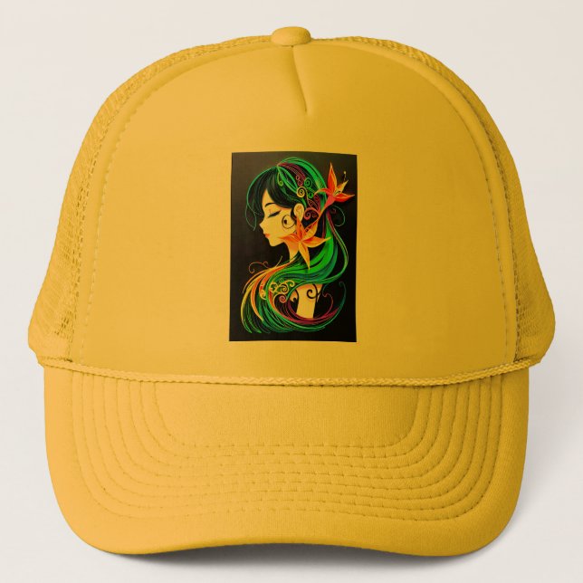 Casquette Rainbow Hair Dream (Devant)