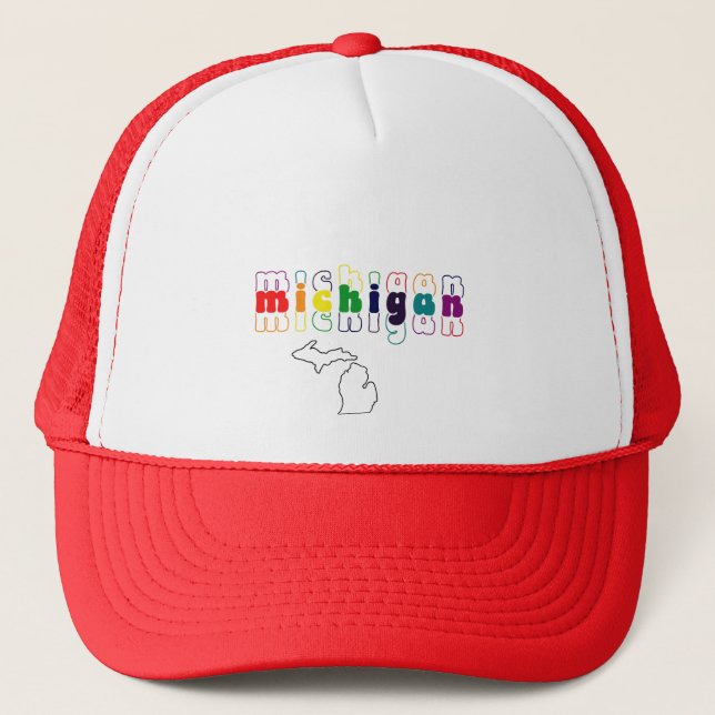 Casquette Rainbow Michigan (Devant)
