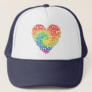 Casquette Rainbow Peace Heart