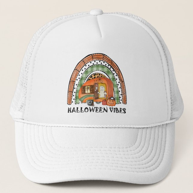 Casquette Rainow Halloween Vibes Camper/ Trailer (Devant)