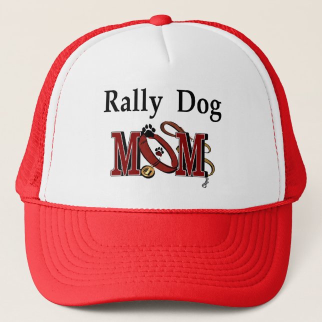 Casquette Rallye Obéissance Chien Maman Cadeaux (Devant)
