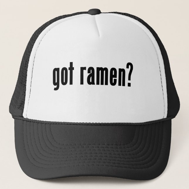 Casquette ramen obtenus ? (Devant)