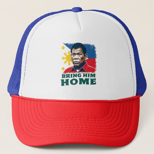 Casquette Ramenez-Le À La Maison Supporter Digong Duterte (Devant)