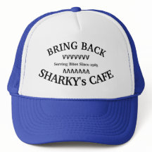 Ramenez le chapeau de camion CAFE de SHARKY