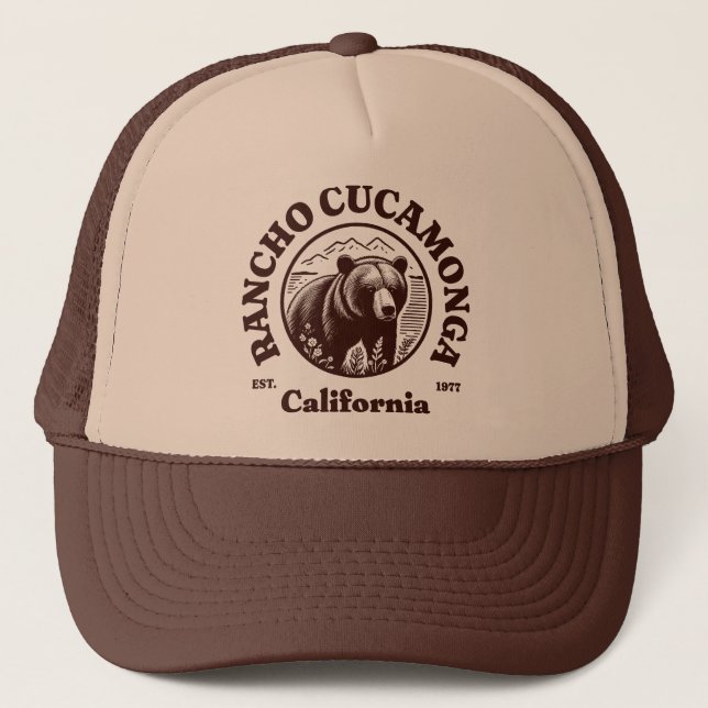Casquette Rancho Cucamonga Californie (Devant)