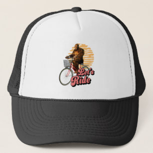 Casquette Randonnée à vélo dans la forêt de Sasquatch