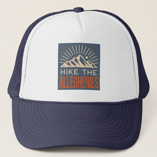 Casquette Randonnée dans les monts Allegheny Sunburst (Devant)