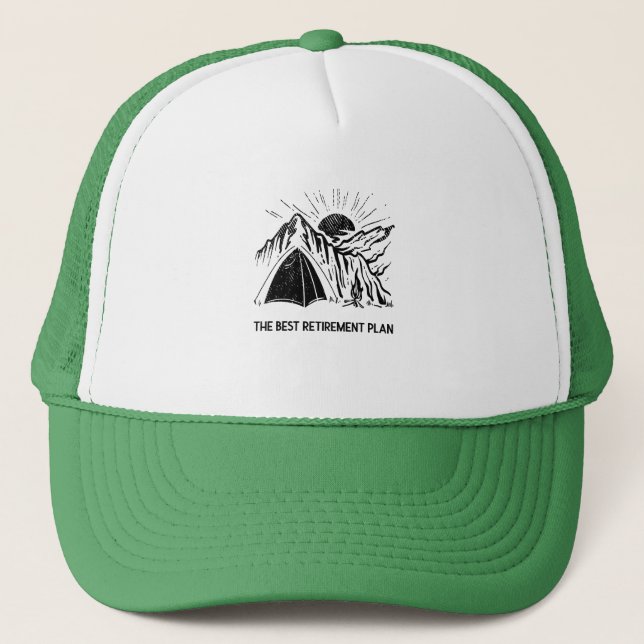 Casquette Randonnée et Camping (Devant)