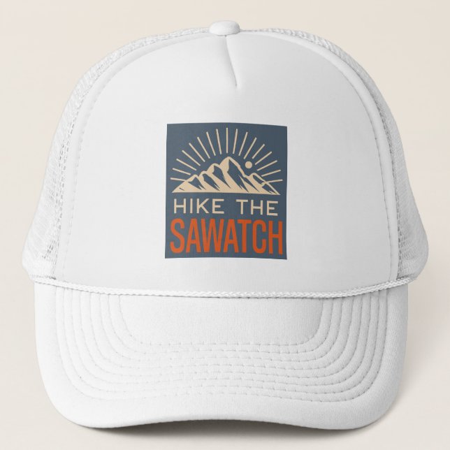 Casquette Randonnée Sawatch Range Sunburst (Devant)