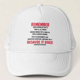 CASQUETTE RAPPELEZ-VOUS DE VOTER