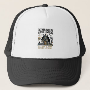 Casquette Rassemblement de la maison hantée d'Halloween