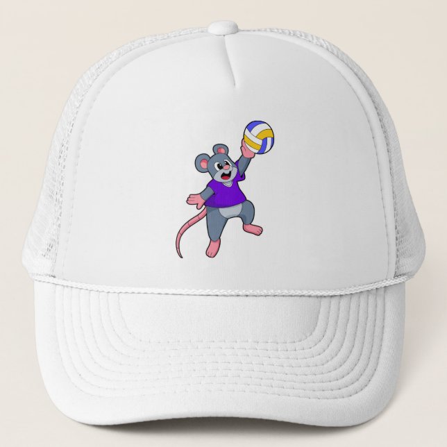 Casquette Rat au Volleyball Sports (Devant)