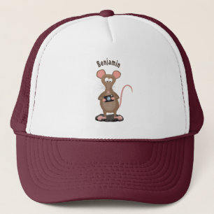 Casquette Rat drôle avec dessin animé de la caméra