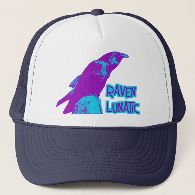Casquette Raven fou (Devant)