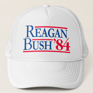 Casquette Reagan Bush de 'républicain de Fratty 84 électio
