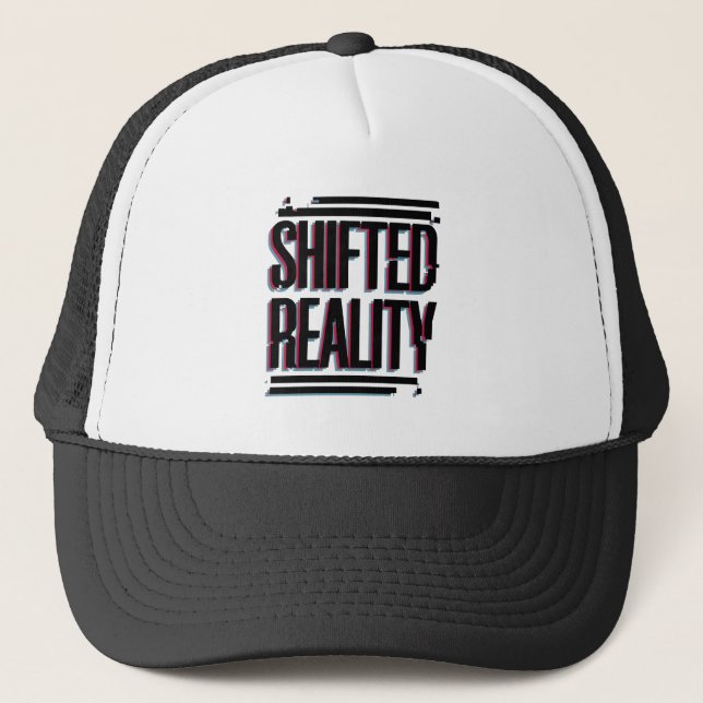 Casquette Réalité changée - Glitch in the Timeline (Devant)