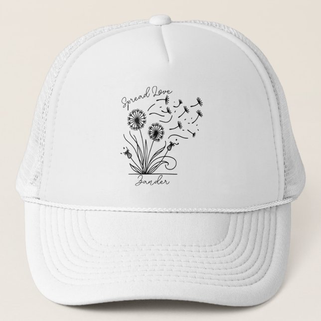 Casquette "Réandre l'amour" Personnalisable (Devant)