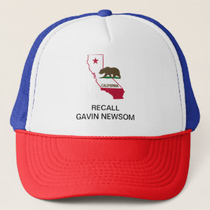 Casquette RECALL GAVIN NEWSOM GOVERNOR Hat