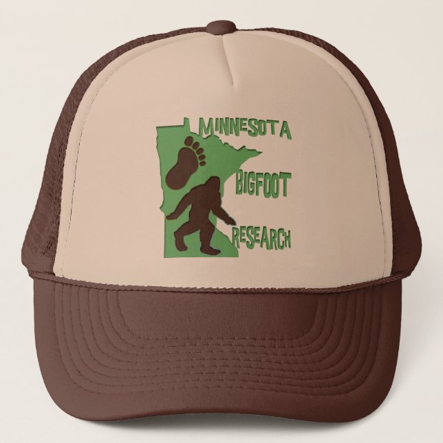 Casquette Recherche du Minnesota Bigfoot (Devant)