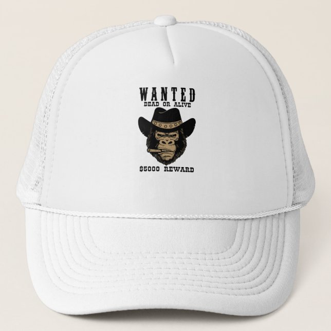 Casquette Recherché mort ou vivant (Devant)