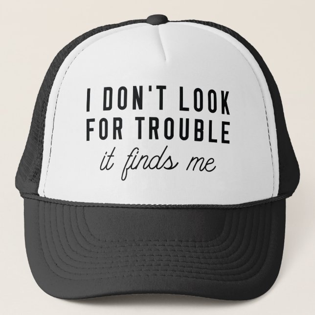 Casquette Rechercher Des Problèmes (Devant)