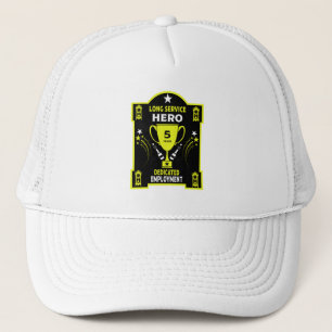 Casquette Reconnaissance du service de longue durée Cinq ans