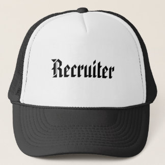 Casquette Recruteur