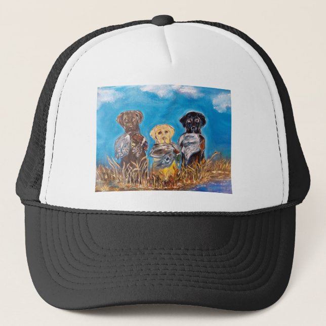 CASQUETTE RÉCUPÉRATEURS DE LABRADOR (Devant)