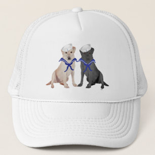 Casquette Récupérateurs Labrador Jaune et Noir