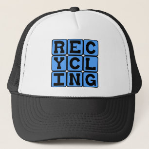 Casquette Recyclage, filet de sécurité écologique